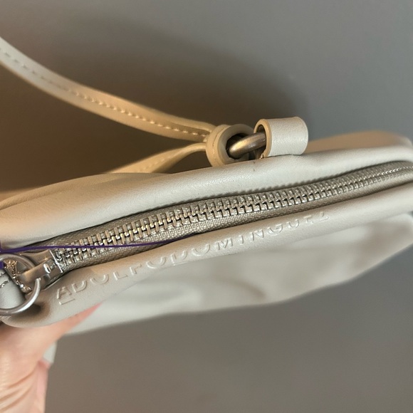 Adolfo dominguez gray unique crossbody bag artsy - Picture 2 of 8